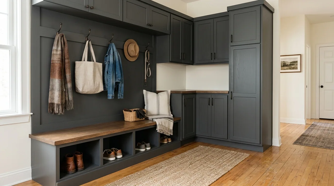 The finished result of professional cabinet painting: the completed work looking clean, correct and — Lawton, OK